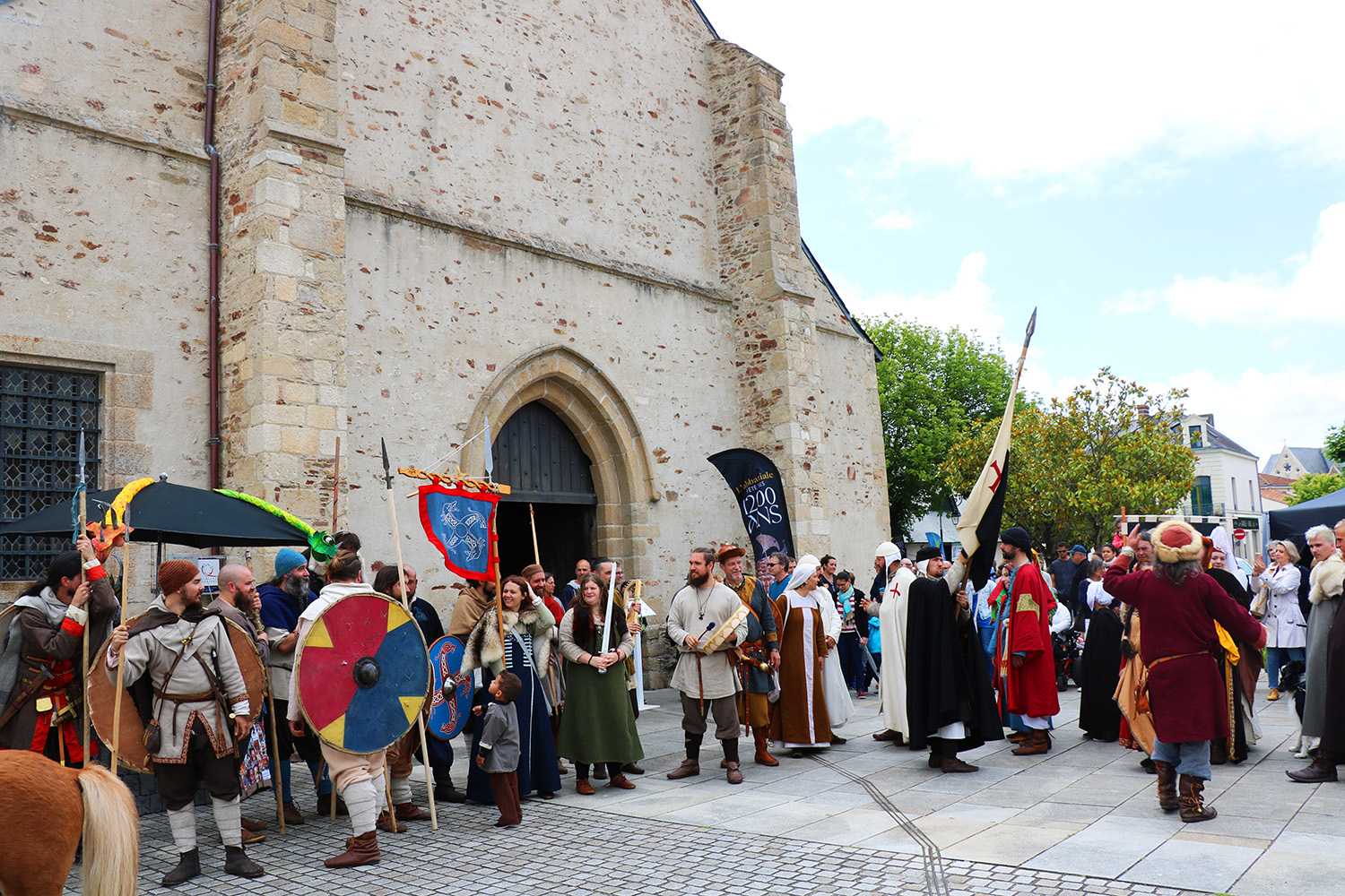 Fête médiévale 2022 Site de l'abbatiale